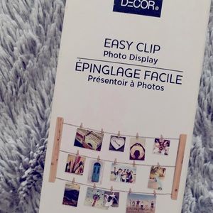 NIB Easy Clip Photo Display